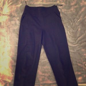Black Karen Millen high rise dress pants